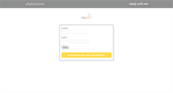 Desktop Screenshot of mysql.uni5.net